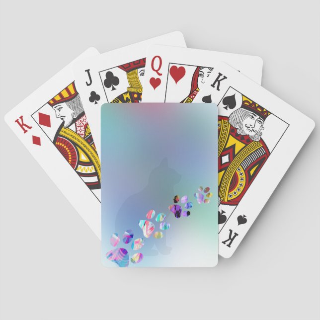 Personalisiertes Foto Spielkarten (Rückseite)