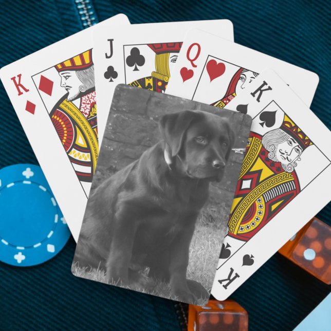 Personalisiertes Foto Spielkarten (Photo Personalized Custom Playing Cards from Ricaso. make your own by uploading photo or art etc)