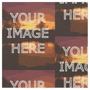 Personalisiertes Foto Stoff