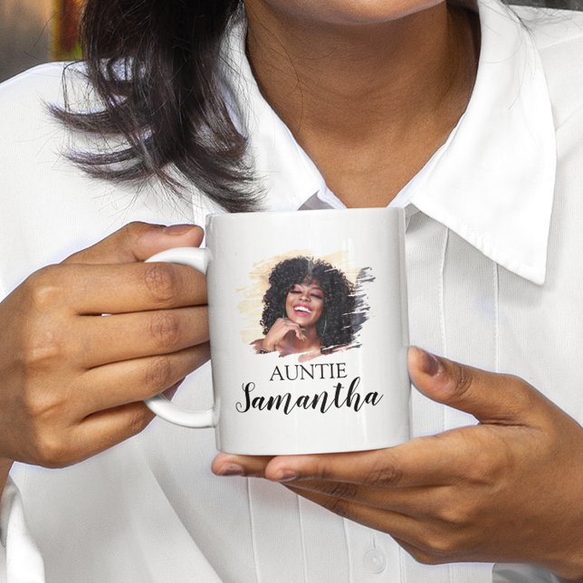 Personalisiertes Foto Tante  Kaffeetasse (Von Creator hochgeladen)