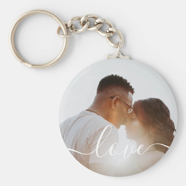 Personalisiertes Foto und Foto Schlüsselanhänger (Vorne)