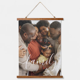 Personalisiertes Foto und Foto Wandteppich Mit Holzrahmen