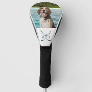 Personalisiertes Foto und Monogramm/Golf Clubs Gol Golf Headcover