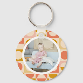 Personalisiertes Foto und Muster Schlüsselanhänger