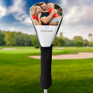 Personalisiertes Foto und Name Golfklubs Golf Headcover