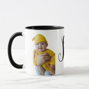 Personalisiertes Foto und Name Kaffeemaschine Tass Tasse