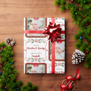 Personalisiertes Foto- und Namenspapier Geschenkpapier