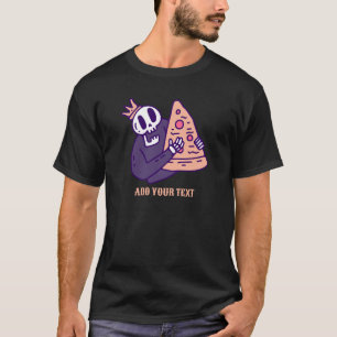 Personalisiertes Foto und Schwarz T-Shirt