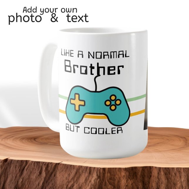 Personalisiertes Foto und Text des Computerspiels Kaffeetasse (Computer Game Personalized Photo and Text Coffee Mug by Ricaso. Gamer mugs custom made gifts)
