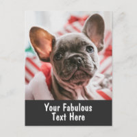 Personalisiertes Foto und Text