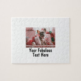 Personalisiertes Foto und Text Puzzle