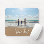 Personalisiertes Foto und Vorlage für benutzerdefi Mousepad<br><div class="desc">Erstellen Sie Ihr eigenes Design mit eigenen personalisierten Fotos und individuellem Text. Benutzen Sie Ihre eigenen Fotos und Texte, um es zu Ihrem eigenen zu machen. Ideale Foto- und Textvorlage für Muttergeschenke, Tagesgeschenke des Vaters, Geschäftsprodukte, Firmenartikel, Dekoration von Unternehmen und Büros, Wohngestaltung, Gedenkstätte, Haustiere, Geburtstagsgeschenke und Familiengäste. Foto und Textvorlage...</div>