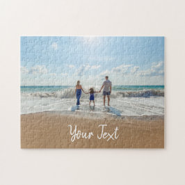 Personalisiertes Foto und Vorlage für benutzerdefi Puzzle