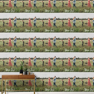 Personalisiertes Foto und Vorlage für benutzerdefi Tapete