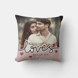 Personalisiertes Foto Valentinstag Liebe Kissen