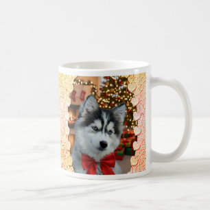 Personalisiertes Foto "Warme Herzen" Weihnachten Kaffeetasse