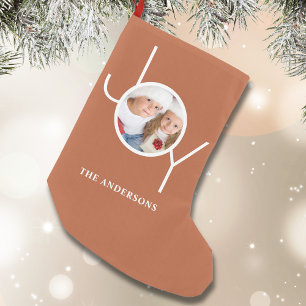 Personalisiertes Foto Weihnachten Kleiner Weihnachtsstrumpf