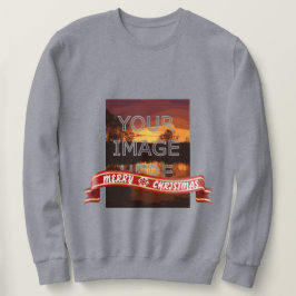Personalisiertes Foto Weihnachts-Jumper Sweatshirt