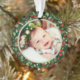 Personalisiertes Foto Weihnachtsgeschenk Ornament