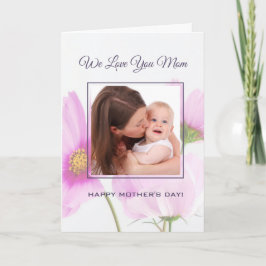 Personalisiertes Foto Wir Liebe Sie Mama Muttertag Karte