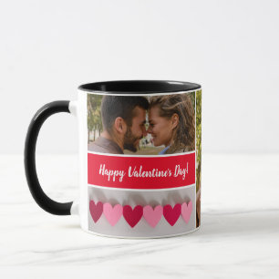 Personalisiertes Foto zum Roten Valentinstag Tasse