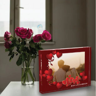 Personalisiertes Foto zum Valentinstag