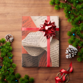 Personalisiertes Fotocollage-Geschenk | Benutzerde Geschenkpapier