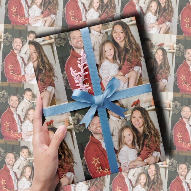 Personalisiertes Fotogeschenkpapier Geschenkpapier (Von Creator hochgeladen)