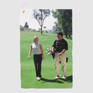 Personalisiertes Fotogolftuch, individuelles Logos Golfhandtuch