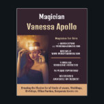 Personalisiertes Fotograf, Magierwerbung Flyer<br><div class="desc">Personalisiertes Fotograf,  Magier Werbung Flyer durch den Business Card Store.</div>