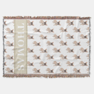 Personalisiertes Französisch (maskiert) Decke