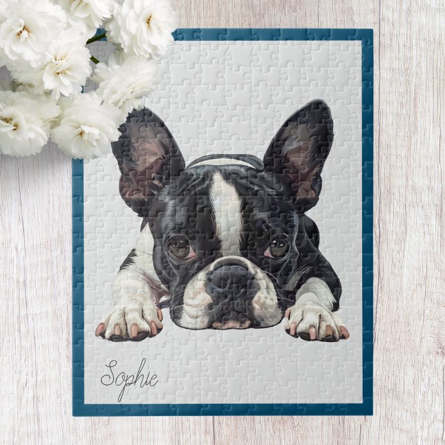Personalisiertes Französische Bulldogge-Jigsaw-Puz Puzzle (Von Creator hochgeladen)