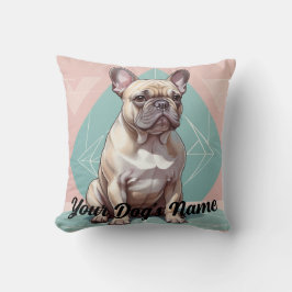 Personalisiertes französisches Bulldog-Pillow Kissen