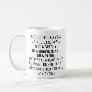 Personalisiertes Freundinnengeschenk, Lustige Freu Kaffeetasse