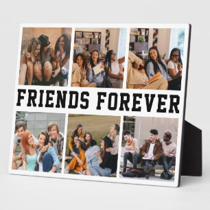 Personalisiertes Freundschaftsfoto-Andenken-Gesche Fotoplatte