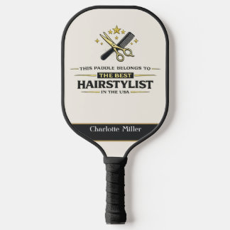 Personalisiertes Friseur-Pickleball-Paddle – Frise Pickleball Schläger
