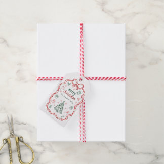Personalisiertes Frohe Weihnachten Geschenkanhänge Geschenkanhänger