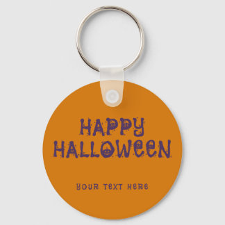 Personalisiertes Frohes Halloween Schlüsselanhänger