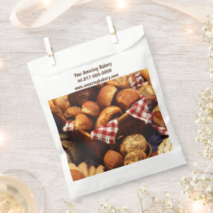 Personalisiertes Fügen Sie Ihr Logo Brot, Gebäck B Geschenktütchen