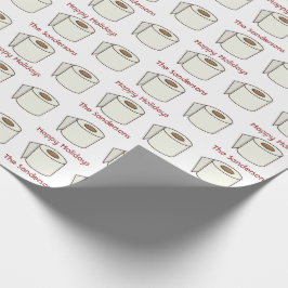 Personalisiertes Funny Toilet Papier glücklich Url Geschenkpapier