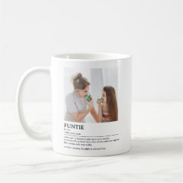 Personalisiertes Funtie-Definition-Zitat Kaffeetasse