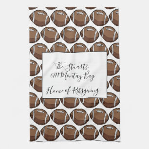 Personalisiertes Fußball-Küchen-Tuch Geschirrtuch