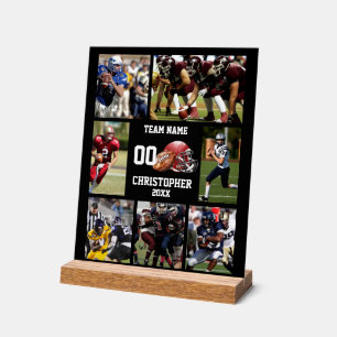 Personalisiertes Fußball-Senior-Night-Player-Gesch Acrylschild