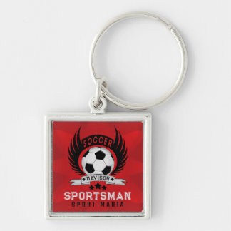 Personalisiertes Fußballdesign | Für Fußballfans Schlüsselanhänger