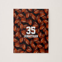 personalisiertes Fußbällenmuster