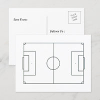 Personalisiertes Fußballfeld