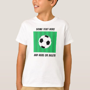 Personalisiertes Fußballfeld T-Shirt