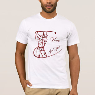 Personalisiertes Gag-Geschenk für Golfer T-Shirt