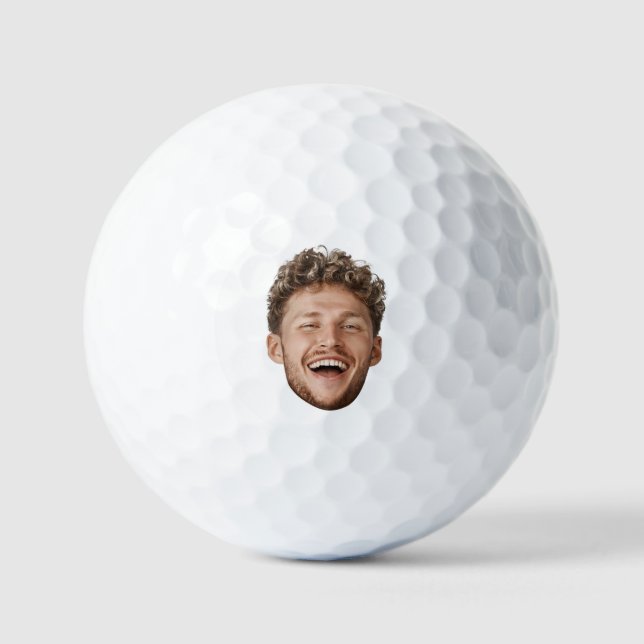 Personalisiertes Gag-Geschenk Golfer - Gewohntes G Golfball (Vorderseite)