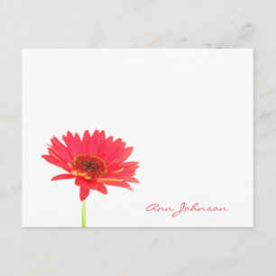 Personalisiertes Gänseblümchen-flache mit Einladung